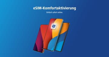 1&1 AG: Einfach sofort online – eSIM-Komfortaktivierung für iPhone Air sowie Mehrheit der angebotenen Smartphone bei 1&1