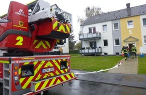 Feuerwehr Dortmund: FW-DO: Dortmund Eving, Rauchwarnmelder alarmiert Nachbarn