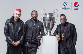 PepsiCo Deutschland GmbH: UEFA und Pepsi MAX® feiern die Fussball-Leidenschaft bei der Eröffnungsfeier zum Final der UEFA Champions League / Live mit dabei am 3. Juni: Die Black Eyed Peas