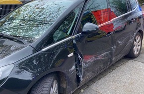 Polizei Mettmann: POL-ME: Mit Schuh am Gaspedal verklemmt: 86-Jähriger verursacht Unfall mit hohem Sachschaden - Heiligenhaus - 2311010