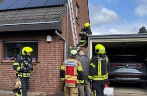 Feuerwehr Neuss: FW-NE: Kabelbrand an Photovoltaikanlage löst Feuerwehreinsatz aus | Keine Verletzten