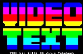 ZDF: 35 Jahre Teletext von ARD und ZDF: Programmbegleitende Infodienste weiter in der Erfolgsspur (FOTO)