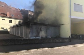 Polizeidirektion Pirmasens: POL-PDPS: Garagenbrand