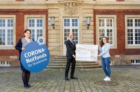 Provinzial Holding AG: Corona-Notfonds: Provinzial spendet 10.000 Euro für Studierende