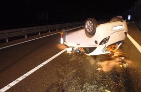 Verkehrsdirektion Mainz: POL-VDMZ: Übermüdung führt zu Verkehrsunfall mit Personenschaden