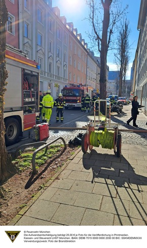 FW-M: Wochenendrückblick der Feuerwehr München für den 3. bis 6. April 2026