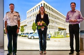 Polizeipräsidium Mittelhessen - Pressestelle Wetterau: POL-WE: Ruf aus der hessischen Landeshauptstadt - Kriminaldirektorin Anja Fuchs verabschiedet sich