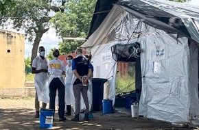 ASB-Bundesverband: Cholera auf dem Vormarsch: Deutsches Nothilfeteam unterst&uuml;tzt nach Flutkatastrophe in Mosambik / Arbeiter-Samariter-Bund Deutschland und Apotheker ohne Grenzen starten gemeinsamen Einsatz