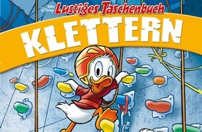 Egmont Ehapa Media GmbH: Adrenalin-Kick an der Kletterwand - im Lustigen Taschenbuch mit Egmont Ehapa Media!