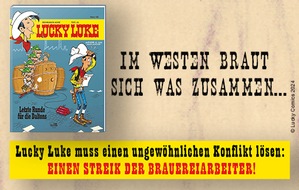 Egmont Ehapa Media GmbH: Streik im Wilden Westen – Lucky Luke und die letzte Runde für die Daltons!