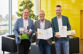 Edeka Südwest: Presse-Information: Mitarbeiter für 40 Jahre Betriebszugehörigkeit  geehrt