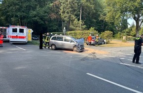 Kreisfeuerwehr Rotenburg (Wümme): FW-ROW: Verkehrsunfall in Bockel mit fünf verletzten Personen