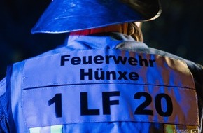 Freiwillige Feuerwehr Hünxe: FW Hünxe: Person in verschlossener Wohnung