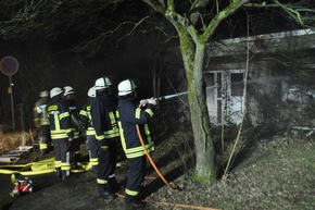 FW-KLE: Gebäudebrand in Hasselt