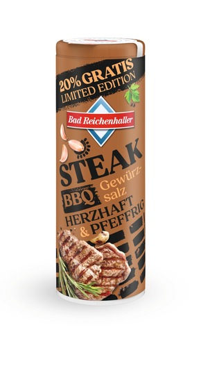 Für Ihre Rubrik &quot;Produkt-Tipps&quot; - Limited Edition BBQ Gewürzsalze von Bad Reichenhaller