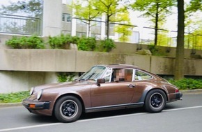 Polizei Essen: POL-E: Essen: Brauner Porsche aus den Siebzigern gestohlen - FOTOFAHNDUNG