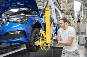 Skoda Auto Deutschland GmbH: SKODA AUTO spart 2018 rund 209,6 Millionen Tschechische Kronen durch innovative Mitarbeiterideen (FOTO)