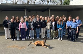 Polizeidirektion Neuwied/Rhein: POL-PDNR: Betzdorf - Girls' Day bei der Polizei Betzdorf