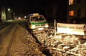 Polizeiinspektion Nienburg / Schaumburg: POL-NI: Runter vom Gas! - Geschwindigkeit im Visier der Polizei