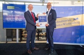 Koehler Group: Koehler Paper tritt Klimabündnis Baden-Württemberg bei und verpflichtet sich zu signifikanter Treibhausgasreduktion bis 2030
