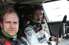Skoda Auto Deutschland GmbH: SKODA startklar für die Rallye Irland (BILD)