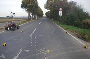 Polizei Düren: POL-DN: Vierrad traf auf Zweirad