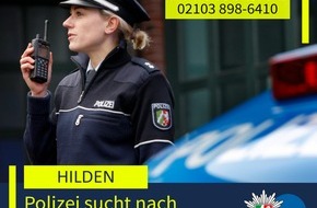 Polizei Mettmann: POL-ME: 15-J&auml;hrige wird vermisst: Polizei bittet um Hinweise - 2604099