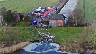 THW Landesverband Hamburg, Mecklenburg-Vorpommern, Schleswig-Holstein: THW HH MV SH: Gro&szlig;&uuml;bung "Notsch&ouml;pfen" im Kreis Pinneberg erfolgreich abgeschlossen