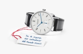 NOMOS Glashütte/SA Roland Schwertner KG: Misura il tempo che manca al 24 dicembre: il prezioso calendario dell'Avvento NOMOS