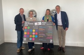 Hannover Marketing und Tourismus GmbH (HMTG): Mit allen Sinnen genießen: Nacht der Museen in Hannover am 14. Juni erstmals mit umfangreichem Musikprogramm