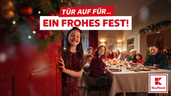 Kaufland: „Tür auf für wundervolle Weihnachten“: Kaufland startet mit neuer Kampagne in die schönste Zeit des Jahres