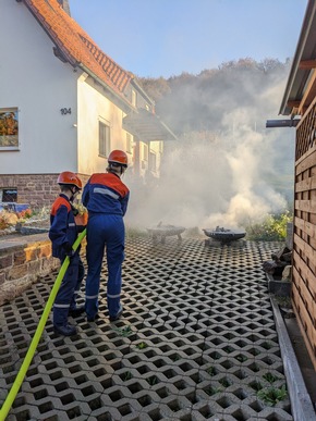 FW Beverungen: Erfolgreicher Berufsfeuerwehrtag der Jugendfeuerwehr Herstelle