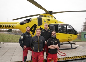 Ein Rettungshubschrauber mit deutscher Geschichte