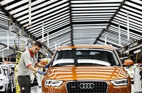 Audi AG: Königlicher Besuch zum Produktionsstart des neuen Audi Q3 (mit Bild)