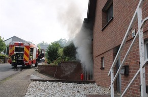 Polizei Düren: POL-DN: Flexarbeiten verursachen Garagenbrand