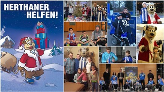 HERTHA BSC GmbH & Co. KGaA  : Weihnachtsaktion: Herthaner helfen!