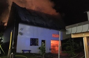 Polizeidirektion Montabaur: POL-PDMT: Brand einer Scheune