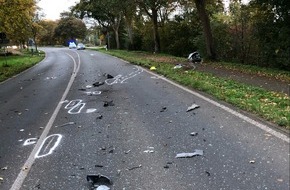 Kreispolizeibehörde Wesel: POL-WES: Rheinberg - Nachtrag zum tödlichen Verkehrsunfall / hier Fotos für die Medienvertreter