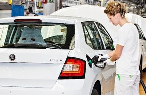 Skoda Auto Deutschland GmbH: Verkaufserfolge: SKODA fährt Produktion für Fabia und Rapid Spaceback hoch (FOTO)