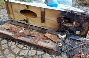 Polizeidirektion Wittlich: POL-PDWIL: bei Unkrautarbeiten versehentlich Brand gelegt
