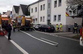 Feuerwehr Recklinghausen: FW-RE: Kellerbrand am Mittag - keine Verletzten