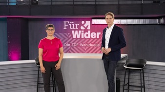 ZDF: Wie geht Integration? "Für & Wider – Die ZDF-Wahlduelle"