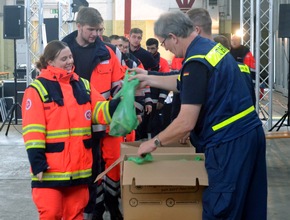 THW-HH MV SH: Blaulicht anstatt Heavy-Metall - Katastrophenschutzübung des Kreises Steinburg in Wacken