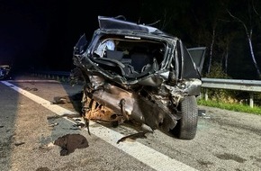 Polizeidirektion Kaiserslautern: POL-PDKL: Verkehrsunfall mit lebensgefährlich verletzter Person