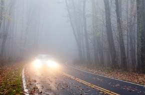CosmosDirekt: Expertentipp: Augen auf im Herbst: Sicher unterwegs mit dem Auto