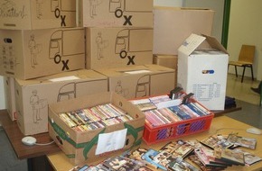 Polizei Düsseldorf: POL-D: Mittwoch, 5. Mai 2010, 14 Uhr Durchsuchung in Stadtmitte - Polizei stellt 3299 illegale DVDs sicher - Foto hängt als Datei an