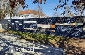 Polizeipräsidium Westpfalz: POL-PPWP: Wer hat die Schmierereien hinterlassen?