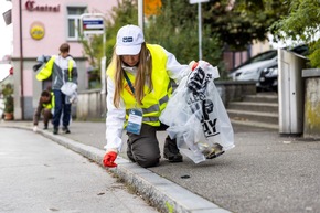 Medienmitteilung: «Gute Laune statt Littering: Erfolgreicher 12. Nationaler Clean-Up-Day»