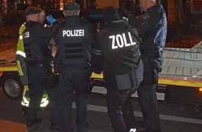 Polizei Mettmann: POL-ME: Einsatz von Polizei, Zoll und Ordnungsamt in der Itterstadt - Hilden - 1911141