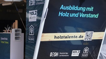 Deutsche Säge- und Holzindustrie Bundesverband e. V. (DeSH): Ausbildungsstart 2025: Holz braucht Talente